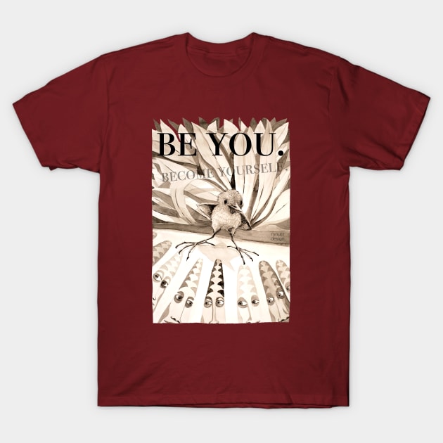 Chick - become yourself - resonance T-Shirt by mnutz